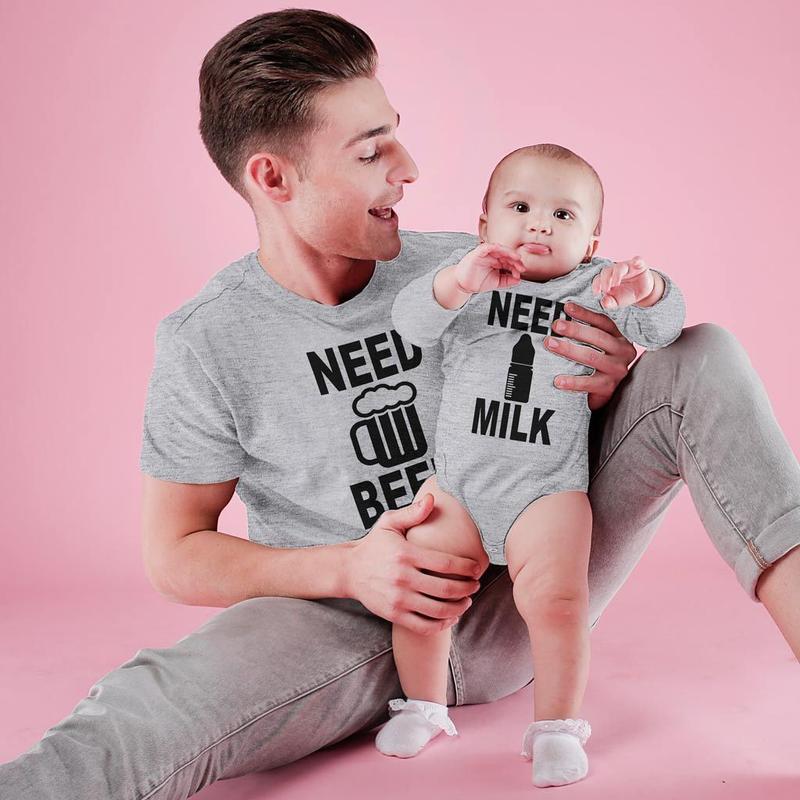 Father and son 2024 matching outfits uk